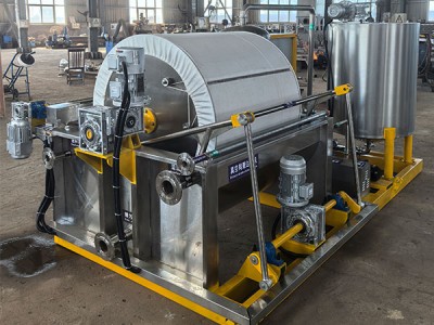 Avantatges del filtre de buit rotatiu en el tractament de fang per a la indústria de protecció ambiental