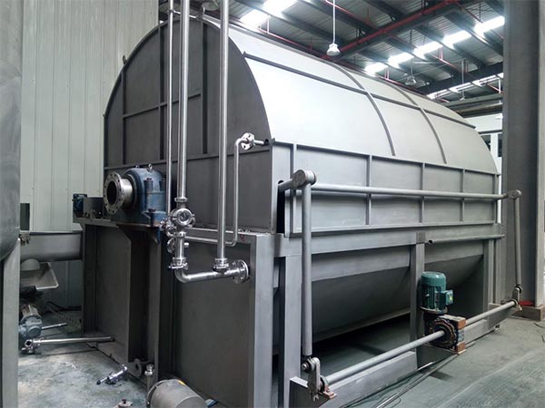 Precoat descàrrega de filtre de tambor de buit rotatiu