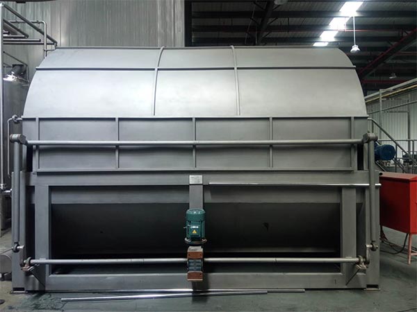 Precoat descàrrega de filtre de tambor de buit rotatiu